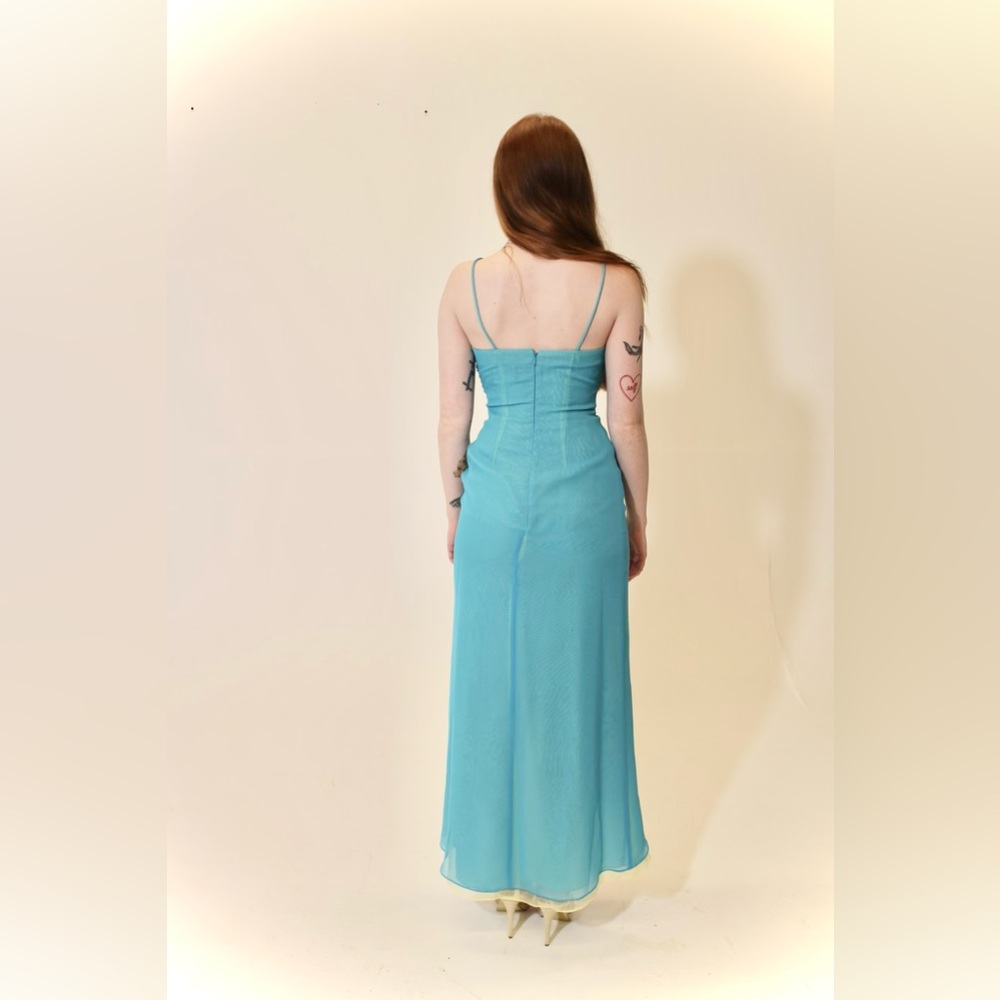 Y2K Ruffle Prom Dress - Picture 4 of 4
